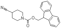 CAS 登录号：391248-16-1, 4-氰基-1-哌啶甲酸 9H-芴-9-基甲酯