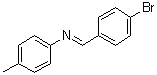 CAS 登录号：39128-27-3, N-[(4-溴苯基)亚甲基]-4-甲基苯胺