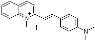 2-[4-(Dimethylamino)styryl]-1-methylquinolinium iodide molecular structure (CAS 3915-61-5)