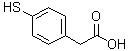 4-Mercaptobenzeneacetic acid molecular structure (CAS 39161-84-7)
