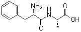 structure of CAS# 3918-87-4, L-Phenylalanyl-L-alanine