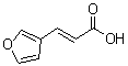 3-(3-Furanyl)-2-propenoic acid molecular structure (CAS 39244-10-5)
