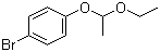 structure of CAS# 39255-20-4, 1-(4'-溴苯氧基)-1-乙氧基乙烷