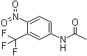 CAS # 393-12-4, 3-(Trifluoromethyl)-4-nitroacetanilide