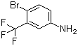 5-氨基-2-溴三氟甲苯分子结构 (CAS 393-36-2)