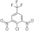 structure of CAS# 393-75-9, 4-Chloro-3,5-dinitrobenzotrifluoride