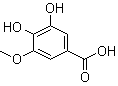 structure of CAS# 3934-84-7, 3,4-Dihydroxy-5-methoxybenzoic acid
