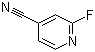 4-氰基-2-氟吡啶分子结构 (CAS 3939-14-8)