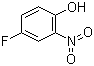 structure of CAS# 394-33-2, 4-Fluoro-2-nitrophenol