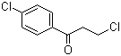 3,4'-二氯苯丙酮分子结构 (CAS 3946-29-0)