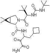 Boceprevir分子结构 (CAS 394730-60-0)