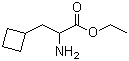 structure of CAS# 394735-17-2, Ethyl 2-amino-3-cyclobutylpropanoate
