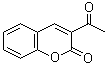 structure of CAS# 3949-36-8, 3-Acetyl-2H-1-benzopyran-2-one