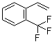 structure of CAS# 395-45-9, 2-(Trifluoromethyl)styrene