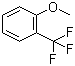 2-(三氟甲基)苯甲醚分子结构 (CAS 395-48-2)