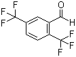 structure of CAS# 395-64-2, 2,5-双(三氟甲基)苯甲醛