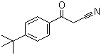 structure of CAS# 39528-62-6, 4-tert-Butylbenzoylacetonitrile