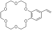 4-Vinylbenzo-18-crown-6 molecular structure (CAS 39557-71-6)