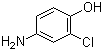 3-Chloro-4-hydroxyaniline molecular structure (CAS 3964-52-1)