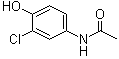 3'-Chloro-4'-hydroxyacetanilide molecular structure (CAS 3964-54-3)