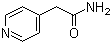 4-Pyridineacetamide molecular structure (CAS 39640-62-5)
