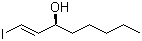 (1E,3S)-1-Iodo-(E)-1-octen-3-ol molecular structure (CAS 39647-93-3)
