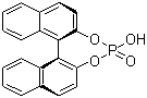 (R)-(-)-1,1'-Binaphthyl-2,2'-diyl hydrogenphosphate molecular structure (CAS 39648-67-4)