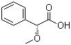 (R)-(-)-alpha-甲氧基苯乙酸分子结构 (CAS 3966-32-3)