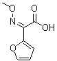 CAS # 39684-61-2, (Z)-2-(2-Furyl)-2-methoxyiminoacetic acid, syn-2-Furyl-2-methoxyiminoacetic acid