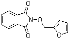 N-(2-呋喃甲氧基)邻苯二甲酰亚胺分子结构 (CAS 39685-81-9)