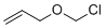 structure of CAS# 3970-20-5, 3-(Chloromethoxy)prop-1-ene