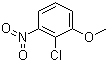 structure of CAS# 3970-39-6, 2-Chloro-3-nitroanisole