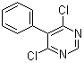 structure of CAS# 3974-16-1, 4,6-二氯-5-苯基嘧啶