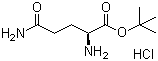 L-Glutamine tert-butyl ester hydrochloride molecular structure (CAS 39741-62-3)