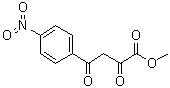 (4-硝基苯甲酰)丙酮酸甲酯分子结构 (CAS 39757-36-3)