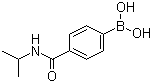 4-(N-Isopropylaminocarbonyl)phenylboronic acid molecular structure (CAS 397843-67-3)