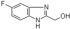5-Fluoro-2-hydroxymethylbenzimidazole molecular structure (CAS 39811-07-9)
