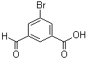 structure of CAS# 398119-27-2, 3-Formyl-5-bromobenzoic acid