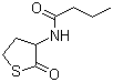 structure of CAS# 39837-08-6, N-(四氢-2-氧代-3-噻吩基)丁酰胺