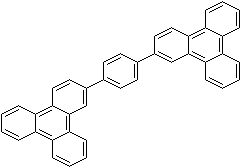 CAS # 39840-81-8, 2,2'-(p-Phenylene)bis(triphenylene), 2,2'-(1,4-phenylene)bistriphenylene