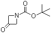 structure of CAS# 398489-26-4, 1-Boc-3-azetidinone