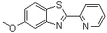 5-甲氧基-2-(2-吡啶基)苯并噻唑分子结构 (CAS 39876-33-0)