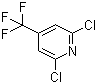 structure of CAS# 39890-98-7, 2,6-Dichloro-4-(trifluoromethyl)pyridine