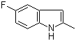structure of CAS# 399-72-4, 5-Fluoro-2-methylindole