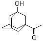 1-(3-羟基金刚烷-1-基)乙酮分子结构 (CAS 39917-38-9)