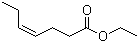 CAS # 39924-27-1, (Z)-4-Heptenoic acid ethyl ester, Ethyl cis-4-heptenoate, (4Z)-4-Heptenoic acid ethyl ester