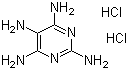 structure of CAS# 39944-62-2, 2,4,5,6-四氨基嘧啶盐酸盐