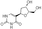 structure of CAS# 39967-60-7, Deoxypseudouridine