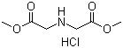 亚氨基二乙酸二甲酯盐酸盐分子结构 (CAS 39987-25-2)