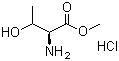 L-苏氨酸甲酯盐酸盐分子结构 (CAS 39994-75-7)